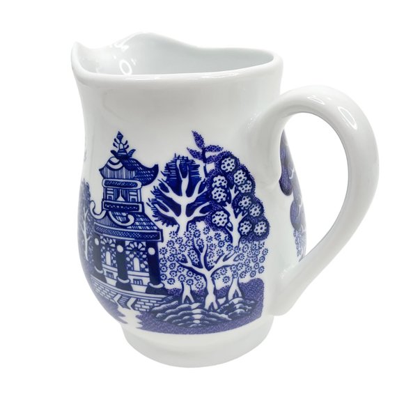 Royal Cuthbertson Creamer Blue Willow Dishwasher Microwave Safe Replacement - Picture 5 of 11